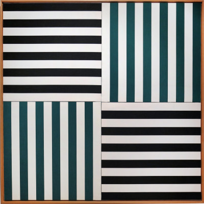 Diafragma Tres Stripes Twelve Grey (S), Green (W), Grey (N), Green (E)